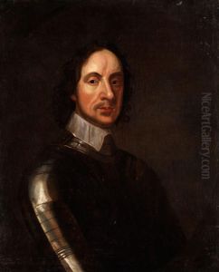 Bildnis Des Oliver Cromwell by Adriaen Hanneman