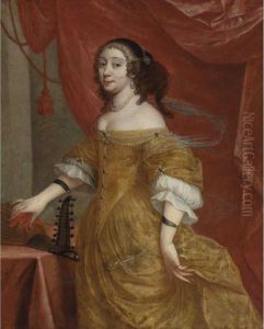 Full Length Portrait Of A Lady