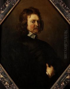 Portrait Of Edward Hyde, 1st Earl Of Clarendon (1609-1674), Half-length, In Black Costume With A White Lawn Collar
