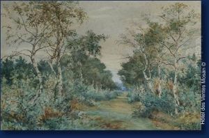 Paysage Auxbouleaux by Theodore Hannon