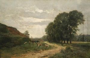 Paesaggio Congregge by Hector Ch. Hanoteau