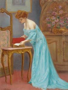 Curieuse by Jules Armand Hanriot