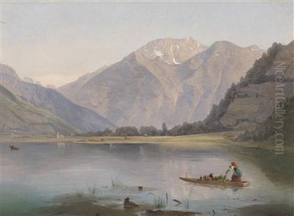 Scene Set In The Salzkammergut - view 1