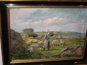 Landscape With Sheep