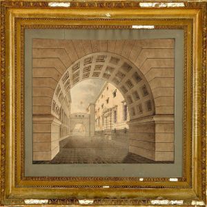 The Town Halland Prison In Copenhagen by C. F. Hansen
