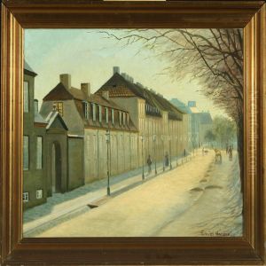 Street Scenery,copanagen by Emiel Hansen