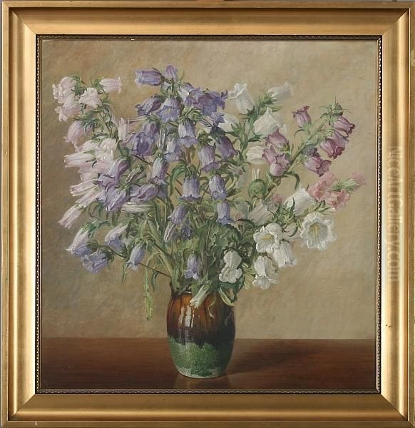Harebells In A Vase - view 1