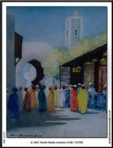 Tangiers Market by Hans Hansen