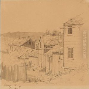 Landscape From Ronneby In Blekinge, Sweden by Hans Christian Hansen