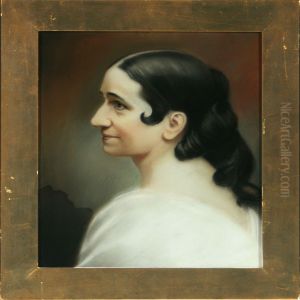Portrait Ofmarie Louise Heiberg by Hans Christian Hansen