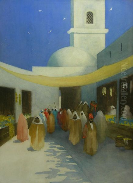 A Street In Tangier - view 1