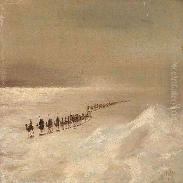 Caravan In The Desert - view 1