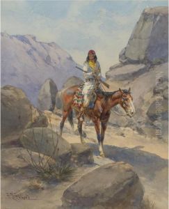 The Look Out - Apache by Herman Wendleborg Hansen