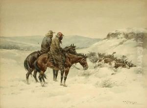 The Last Of The Herd by Herman Wendleborg Hansen