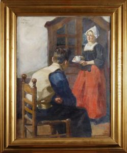 Interior Med Kvinna OchMan