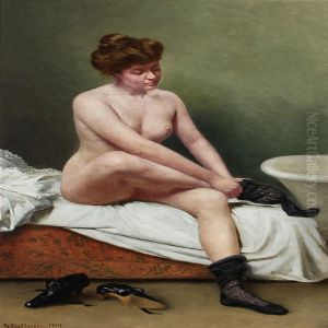 Efter Morgen Toilettet by Niels Christian Hansen