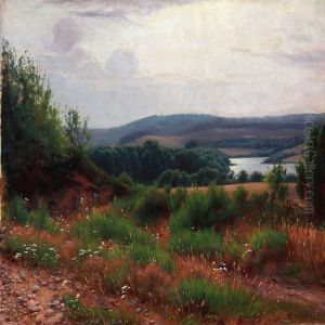 Danish Summer Landscape by Sigvard Hansen