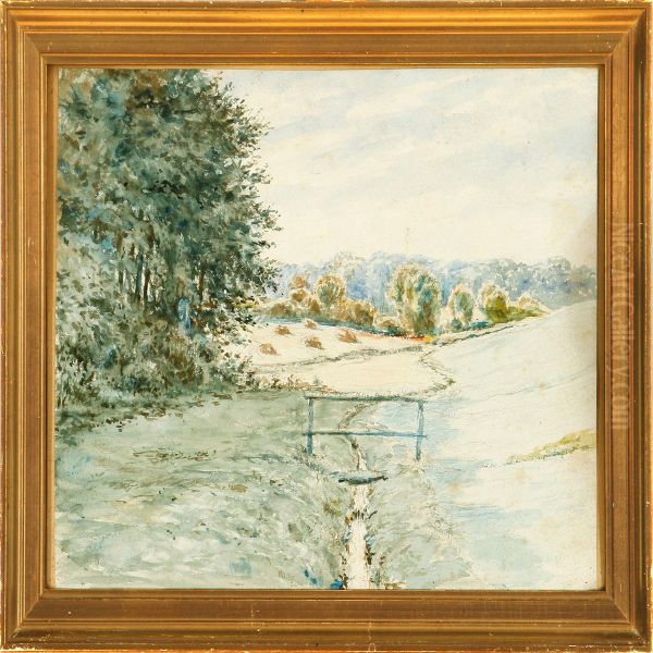 A Pair Of Danishlandscapes From Funen - view 1