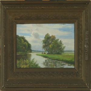 Traegruppe I En Mose by Niels Hansen-Jacobsen