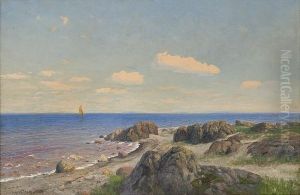 Kystlandskap by Niels Hansteen