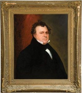 Portrait Of Captain John Binney by Chester Harding