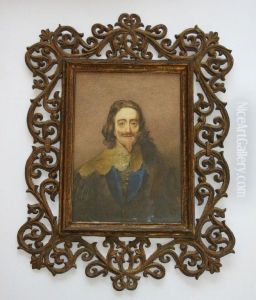 Portraits Of King Charles I; And Oliver Cromwell