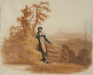 The Weary Walker Resting by H.H. Harding