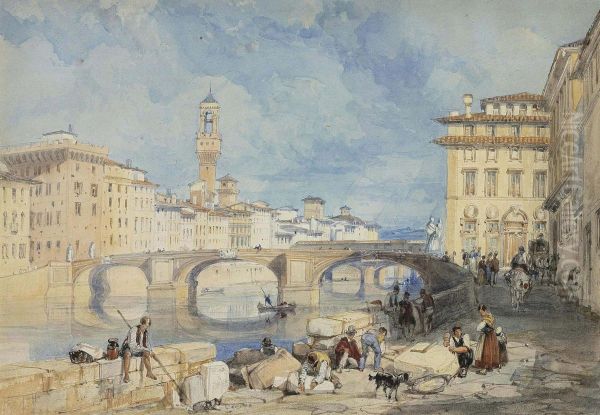 Ponte Santa Trinita, Florence - view 1