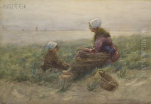 Mother And Child by Melbourne Havelock Hardwick