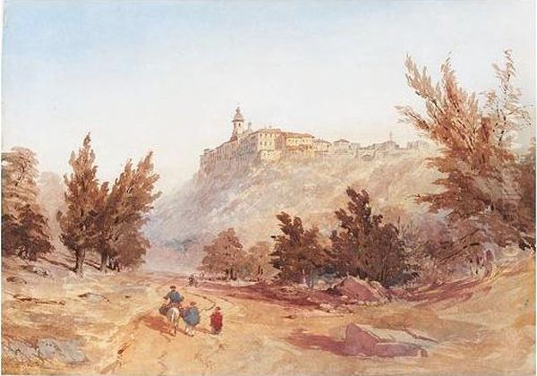 A Hilltop Monastery - view 1