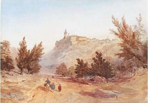 A Hilltop Monastery by William Noble Hardwick