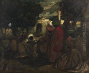 An Arab Market by Dudley Hardy