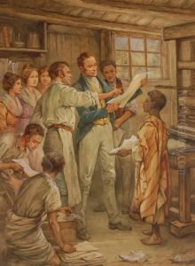 Daniel Jones At The First Publication Of The Phonetic Bible by Evelyn Stuart Hardy