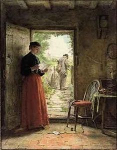 The Welcome Letter by George Hardy