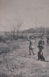 Pheasant Shooting And A Partridge Drive by Heywood Hardy