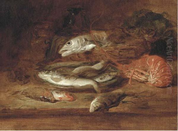 Fish And A Lobster - view 1