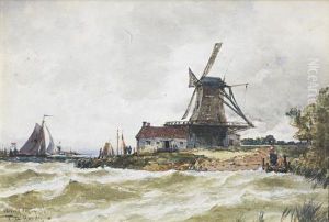 A Breezy Day, Dart by Thomas Bush Hardy