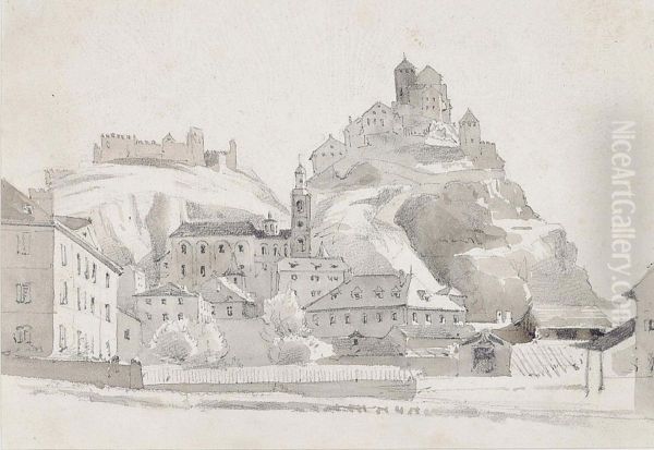 Sion, Rhone Valley - view 1