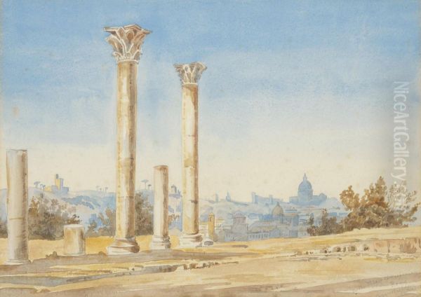 In The Palace Of Vespasian, Rome - view 1