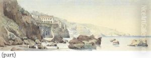 View On The Coast Of The Bay Of Naples by Augustus John Cuthbert Hare