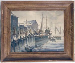 Seaport by John Knowles Hare