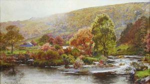 On The Conway, North Wales by Julius Hare