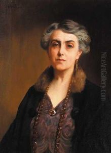 Portrait Of A Lady With Amberbeads Portrait Of A Lady With Amberbeads
