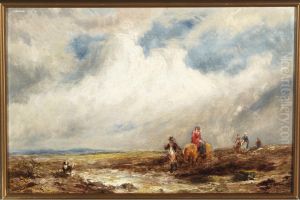 Irish Peasants Going To Market by Edward Hargitt