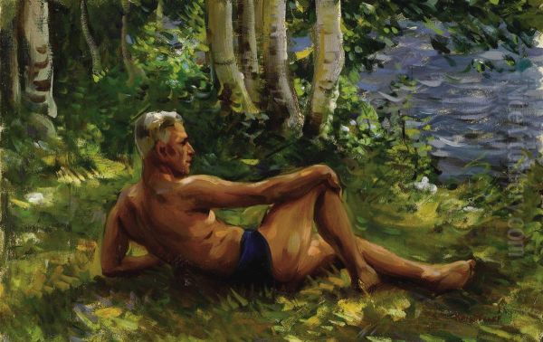 Bather - view 1