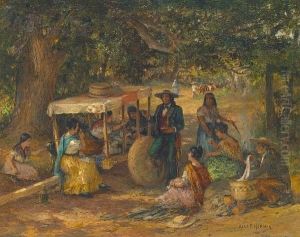 Siesta In The Shade by Alexander F. Harmer