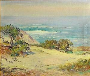 A Coastal View by Charles Henry Harmon