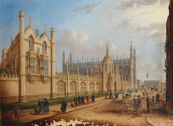 The Provost's Lodge, Kings College, Cambridge;view Of Kings College, Cambridge - view 1