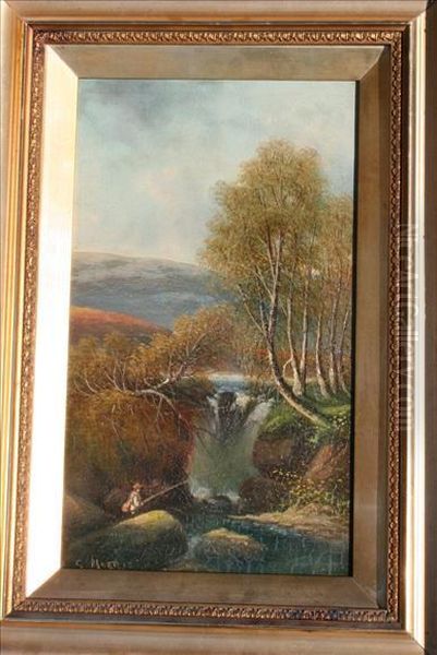Riverlandscapes With Figures - view 1