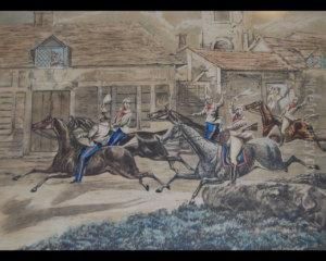 Thefirst Steeple Chase On Record by John Ii Harris